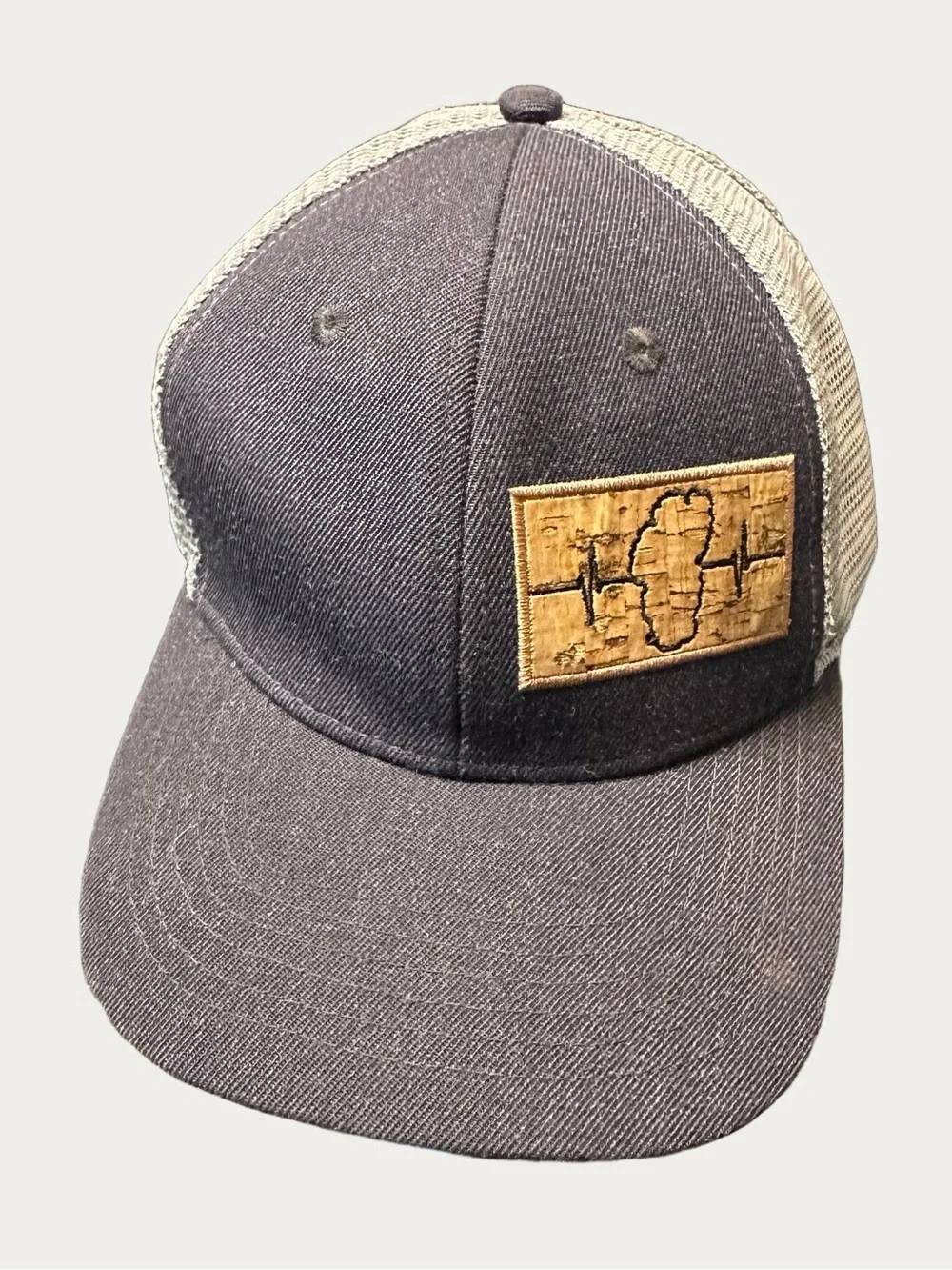 Tahoe Heartbeat Brand 6 Panel Trucker Hat
